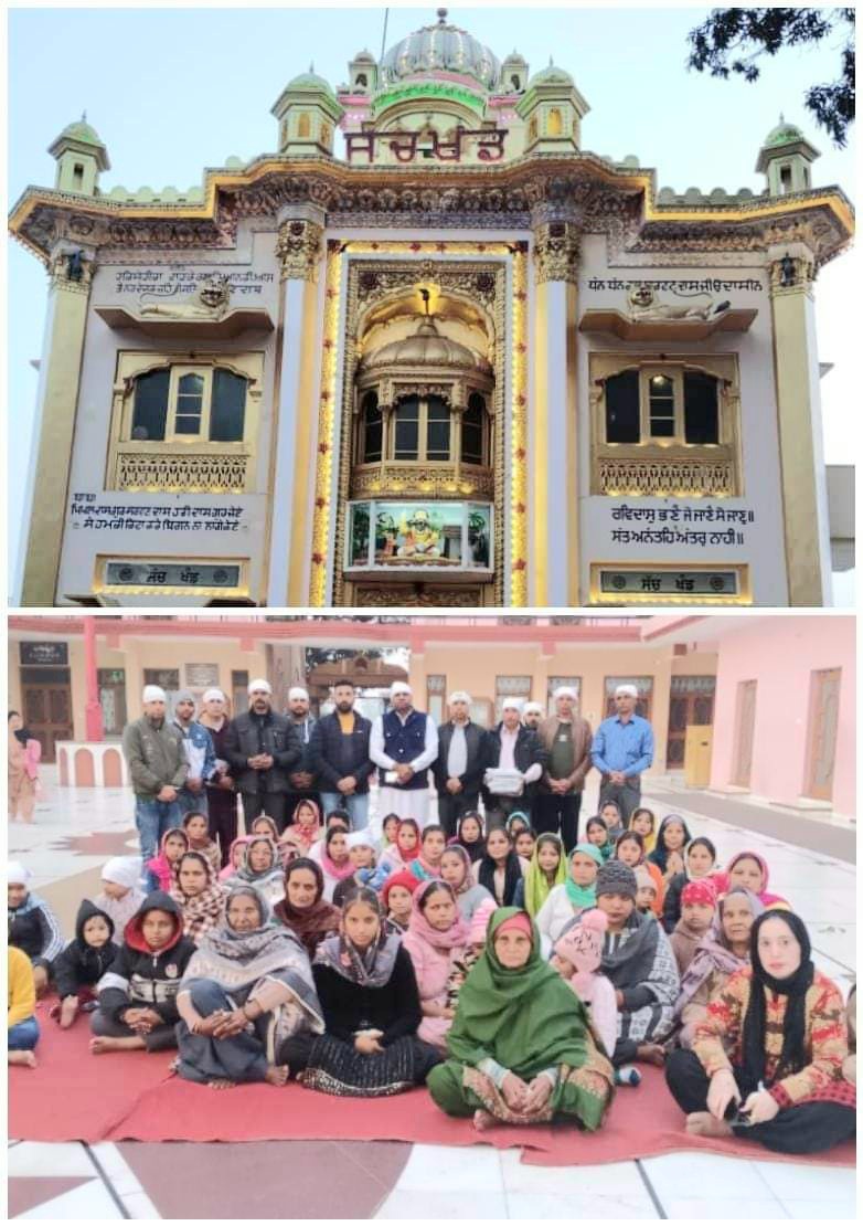 ਮੁਹੱਲਾ ਰਹੀਮਪੁਰ ਦੇ ਸੰਤ ਸੰਮੇਲਨ ਤੋਂ ਬਾਅਦ ਡੇਰਾ ਸੱਚਖੰਡ ਬੱਲਾਂ ਵਿਖੇ ਹੋਈਆਂ ਨਤਮਸਤਕ ਸੰਗਤਾਂ - ਬਿੰਦੀ, ਲੱਕੀ, ਹੀਰਾ